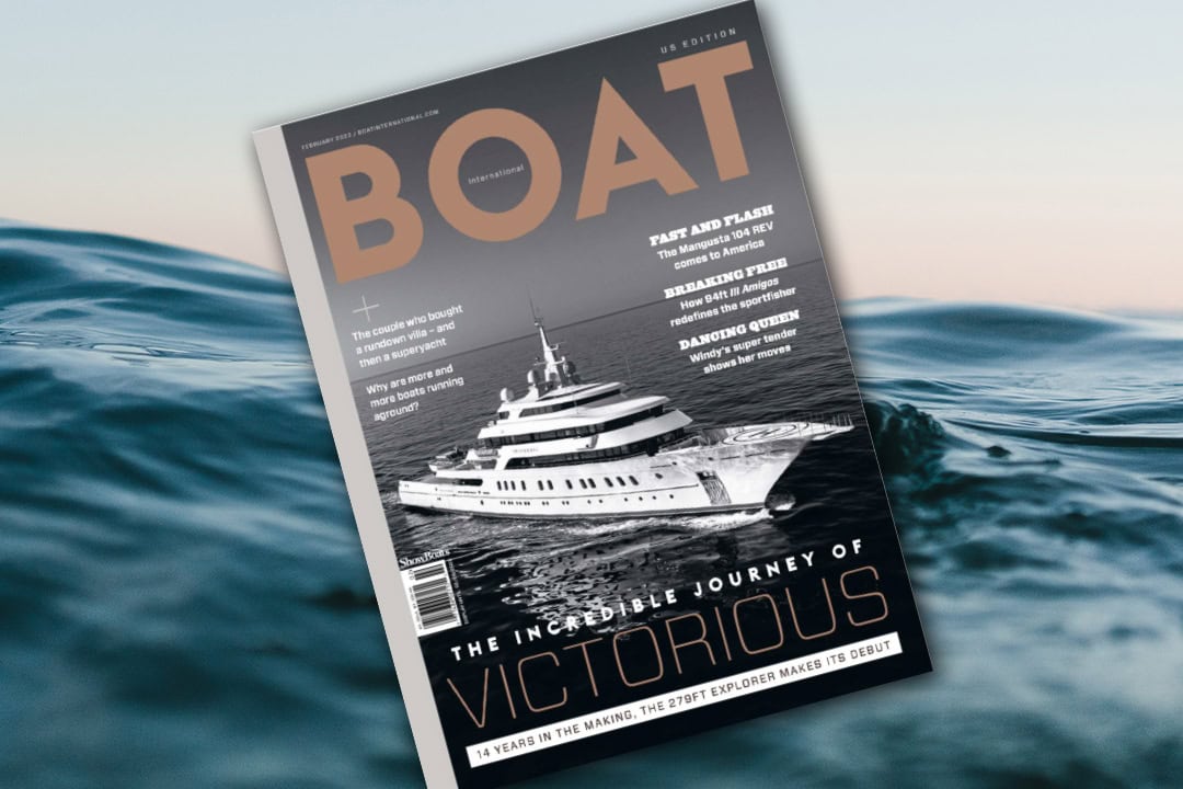 Alia Yachts article in Boat International February 2022