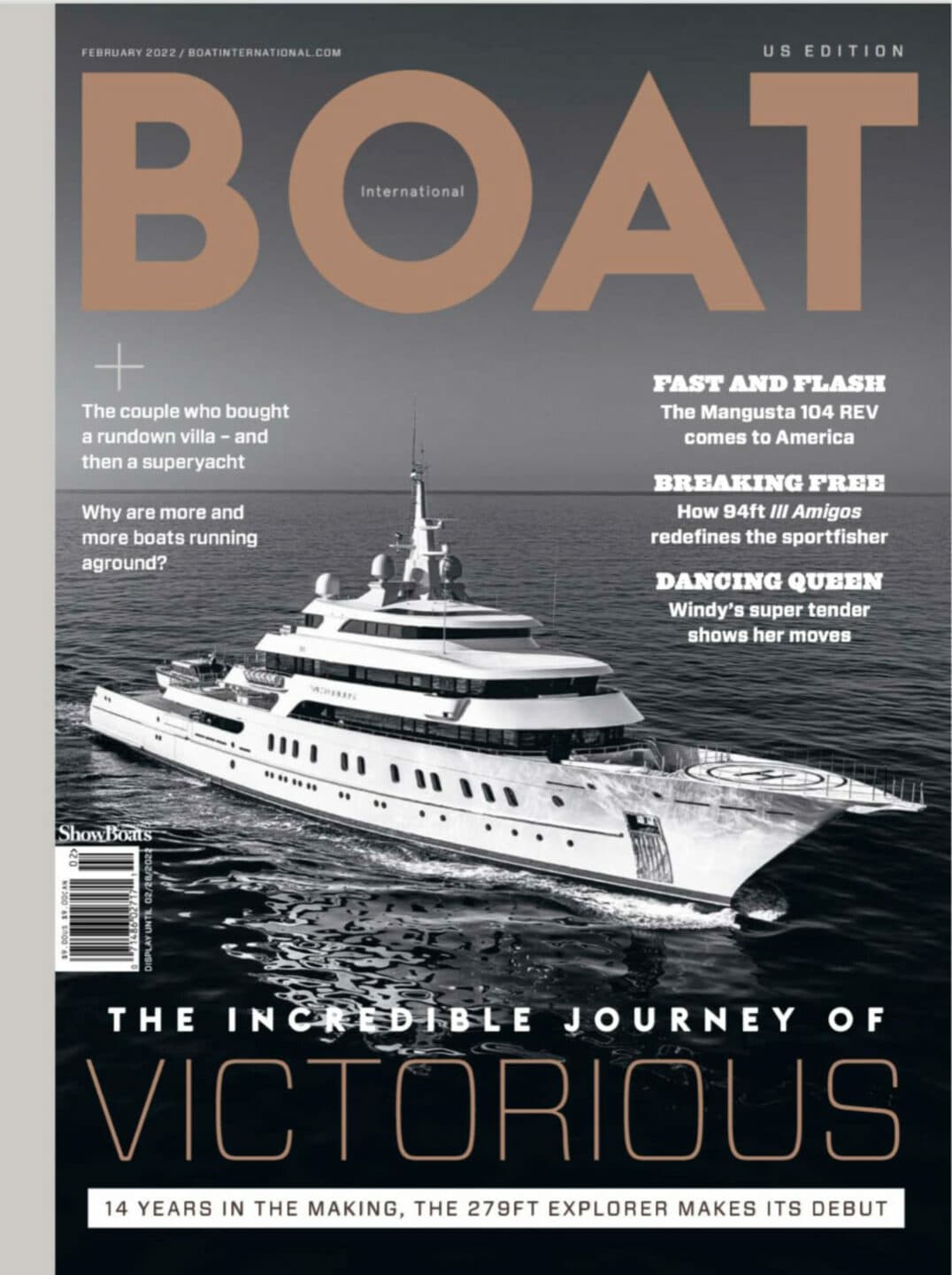 Alia Yachts article in Boat International February 2022