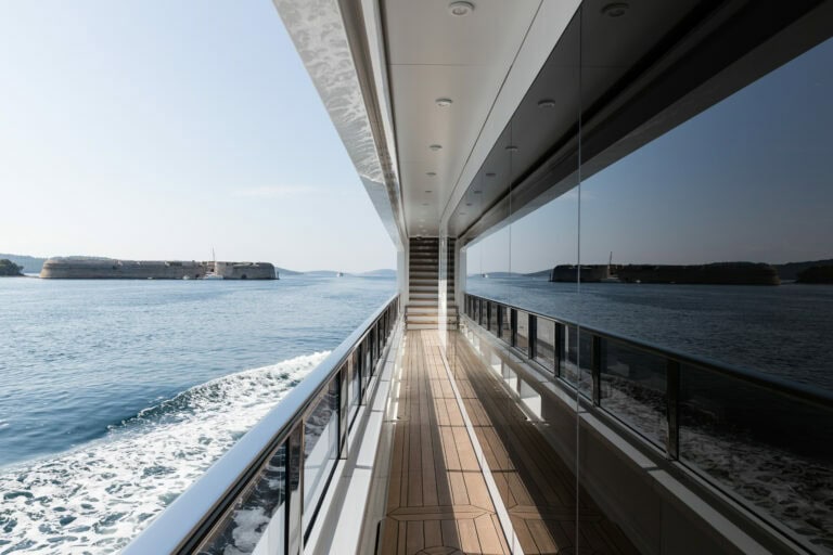 Alia Yachts Samurai side deck