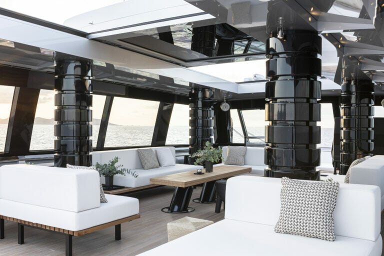 Alia Yachts Atlantico interior layout