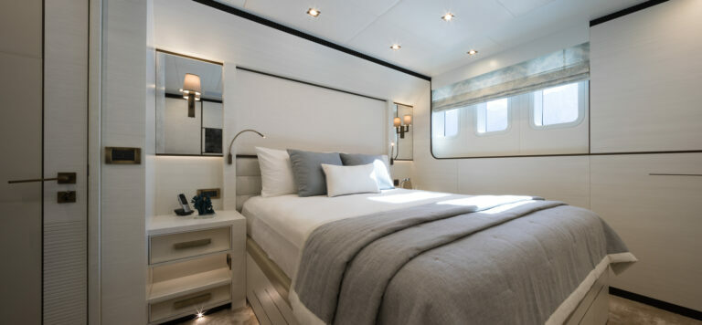 Alia Yachts Virgin Del Mar bedroom
