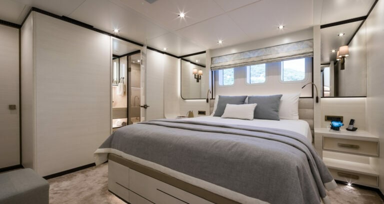 Alia Yachts Virgin Del Mar bedroom