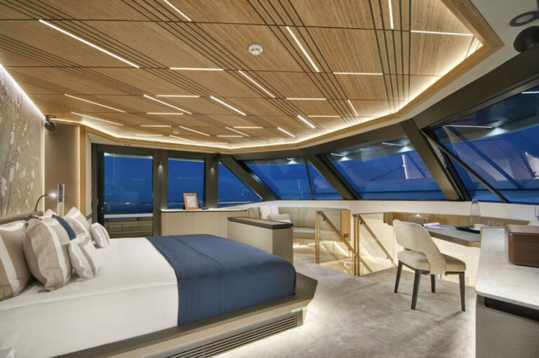 Alia Yachts AL WAAB master bedroom