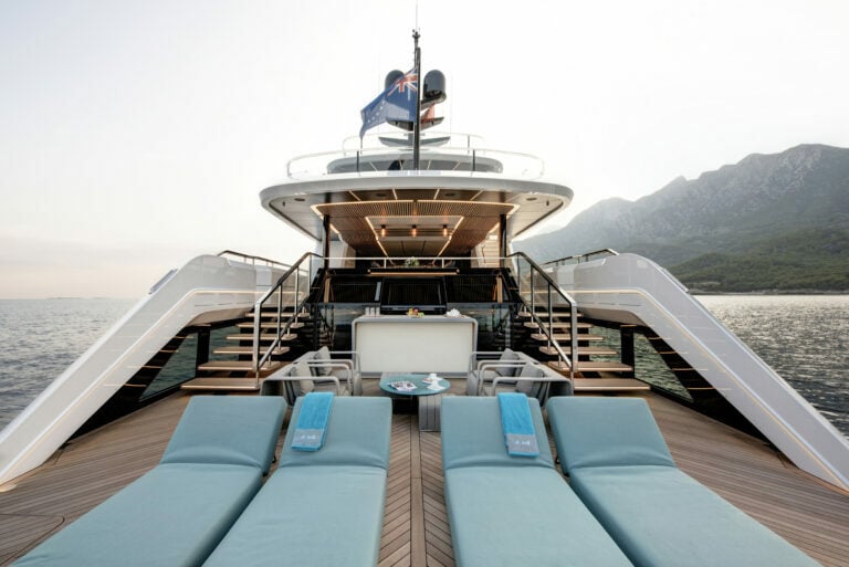 Alia Yachts AL WAAB sun deck
